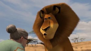 Мадагаскар 2 - Поединок Алекса и старушки