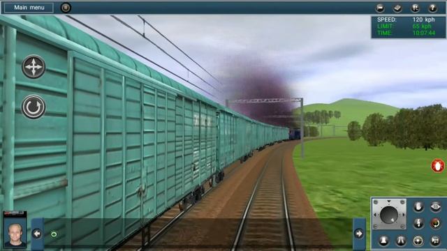 ОБЗОР НА ТЕПЛАВОЗ | 2TE25KM-0256 | нового образца! смотреть онлайн