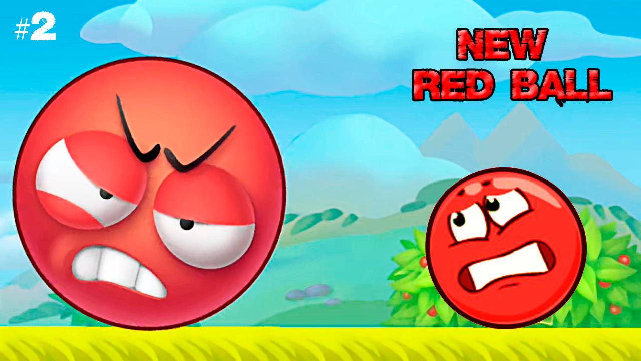 Новый РЕД БАЛЛ Красный шарик ред бол 4 прохождение мульт игры на андроид #2 смотреть онлайн
