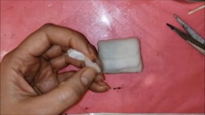 МК портфель из ваты для ватной игрушки