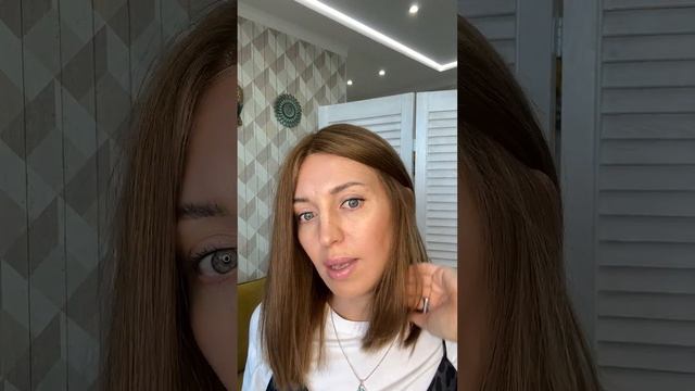 Парик из натуральных славянских детских волос на шелк