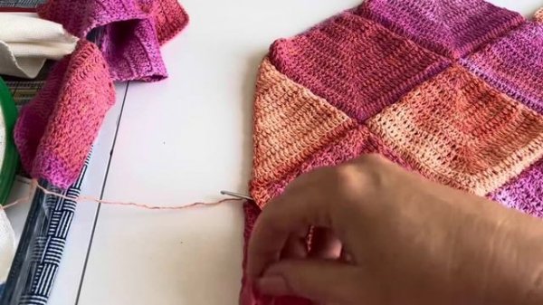 Тренд! Вяжем неповторимый летний топ / платье "Happy lizard"! Super easy crochet top ЧАСТЬ 3