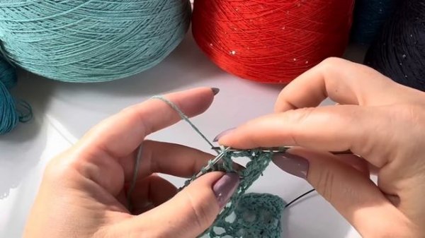 КЛАСС! НОВАЯ СЕТОЧКА КУЧИНЕЛЛИ SUPER EASY LACE KNITTING PATTERN