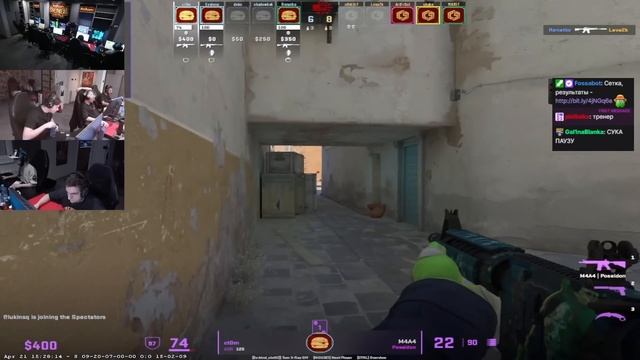 ЭВЕЛОН ПРОТИВ ШОКА 5 НА 5 В CS2 СТРИМЕРС БАТЛ / ЭВЕЛОН ТУР?