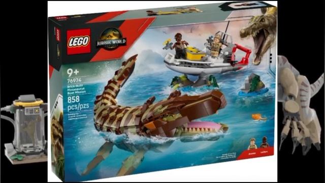 Lego D-rex по Jurassic World 4 (обзор). смотреть онлайн