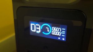 EcoFlow Delta Max 2000, подключении зарядки, включение буста