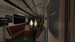 METROSTROI: ➣ Некрасовская линия | ✪ Пьяный машинист за рул