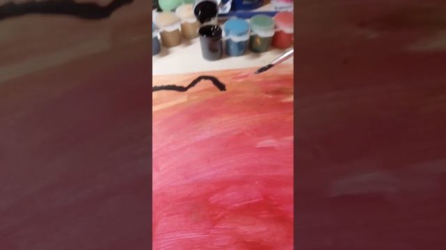 как нарисовать закат смотреть онлайн