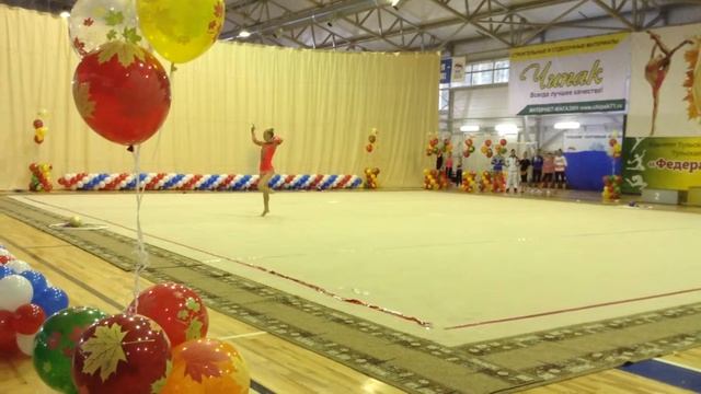 Шевченко Екатерина 1999 г.р. Г. Реутов мяч