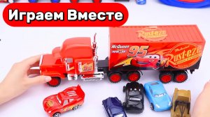 Машинки мультики ! 🚗 Молния Маккуин на старте! Чиним и запускаем машинку вместе
