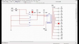 МИКРОСХЕМА CD4017 аналог  К561ИЕ8