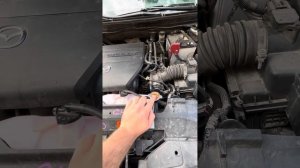 Мазда 6, не выключается вентилятор