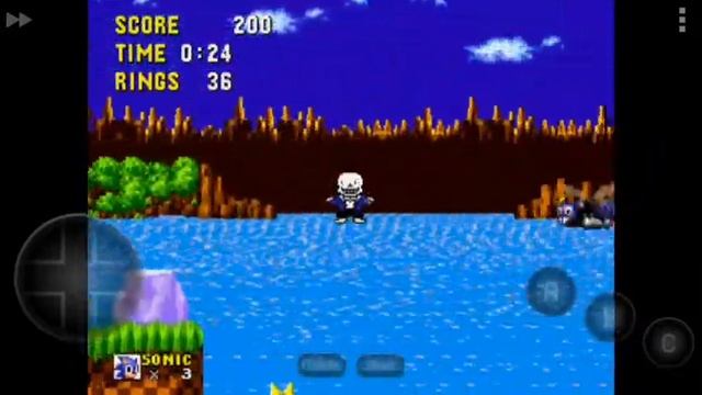 Играю в хаки Соник.