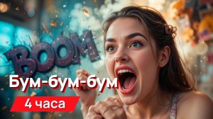 Звуки для соседей - бум-бум-бум без пауз и промежутков