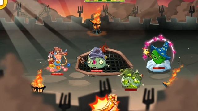 Напоминаю как пройти свиномага 1 птицей в angry birds epic (ВС? смотреть онлайн