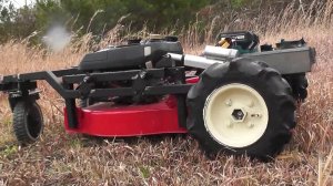 Самодельная роботизированная газонокосилка