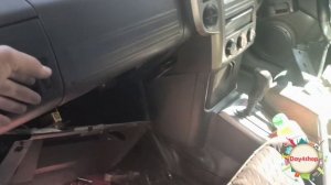 Как заменить радиатор печки без снятия торпеды Nissan X-tra