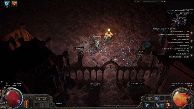 CWDT билд на инферналистку, разбор механики. Poe 2