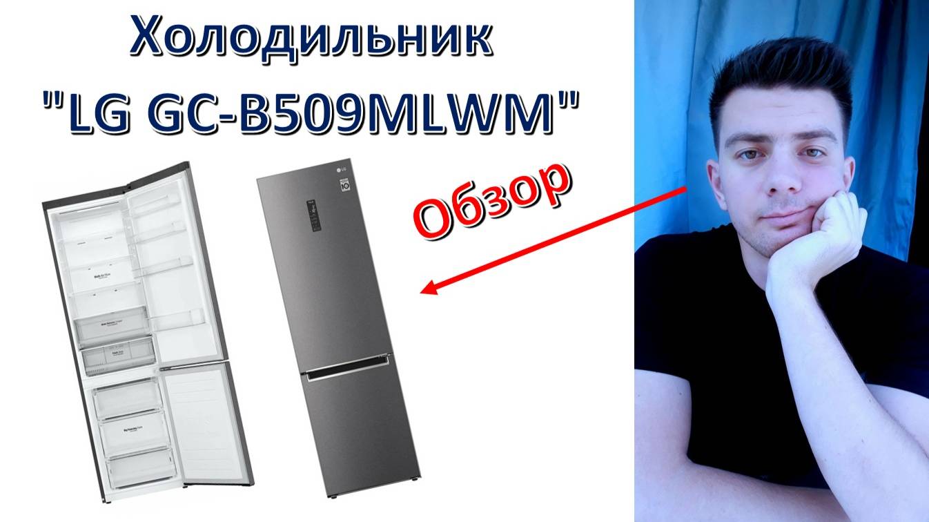 Холодильник "LG GC-B509MLWM" - обзор смотреть онлайн