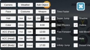 Как стать неведимкой в high school simulator 2018! //тутор от пая!!
