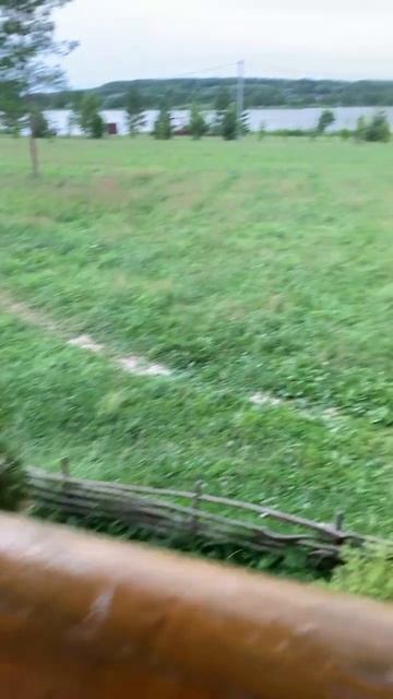 В бане с травами, да на берегу водоёма - особая энергия! смотреть онлайн