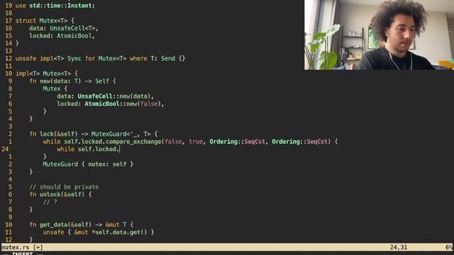 Rust 8. Примитивы многопоточной синхронизации и модели п смотреть онлайн