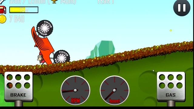 ИГРОВОЙ МУЛЬТИК. ГОНКИ НА МАШИНКЕ НА ВЫЖИВАНИЕ # 3 .Hill Climb Racing. GAMES CARTOON. RACING смотреть онлайн