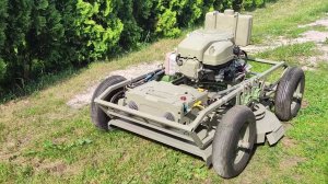 Газонокосилка с дистанционным управлением DIY 4WD