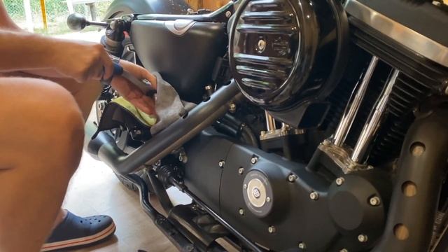 УСТАНОВКА FORWARD CONTROL НА SPORTSTER iron 883 смотреть онлайн