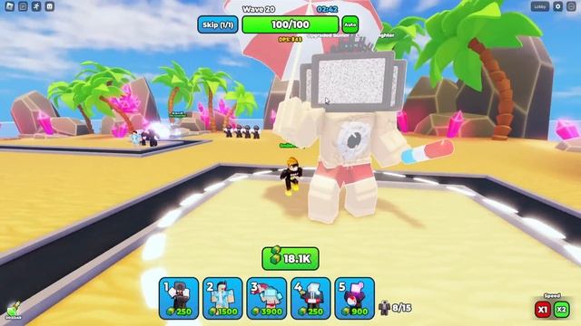 НОВЫЙ ЛЕТНИЙ ТИТАН СИНЕМА МЕН в Toilet Wars Roblox