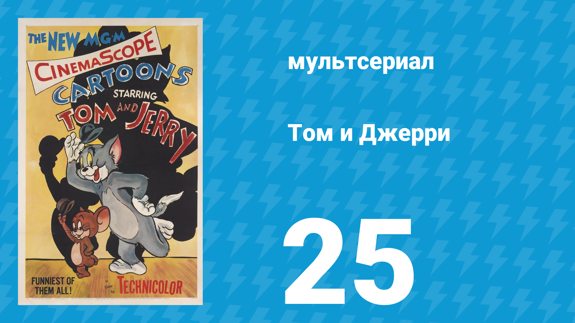 Том и Джерри 1 сезон 25 серия (мультсериал, 1940)