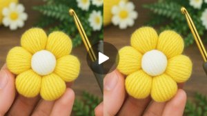 Шикарный цветок крючком❤ #веселыепетельки #вязаниекрючком #Анявяжет
