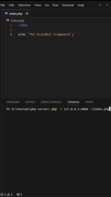 Як запустити PHP сервер #php #фрілансервайті #phpdeveloper смотреть онлайн