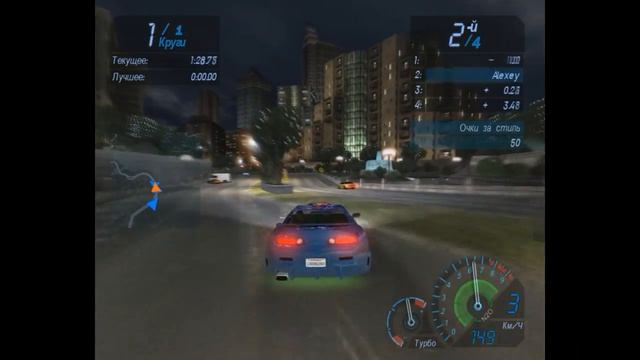 Прохождение Need for Speed: Underground - #32 [Деревья...]