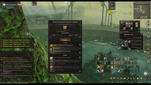 Lineage 2 ( Main ). Открываем Сундуки Археолога. Результатом не Удивлен ))) смотреть онлайн