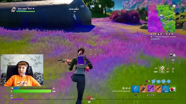 Fortnite: КОРОЛЕВСКАЯ БИТВА. 18 СЕЗОН ТОП-1 смотреть онлайн