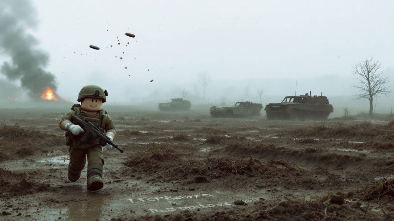 Военные действия в Roblox смотреть онлайн