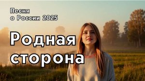 Патриотическая песня о России "Родная сторона" - лирика о родной земле и русской душе