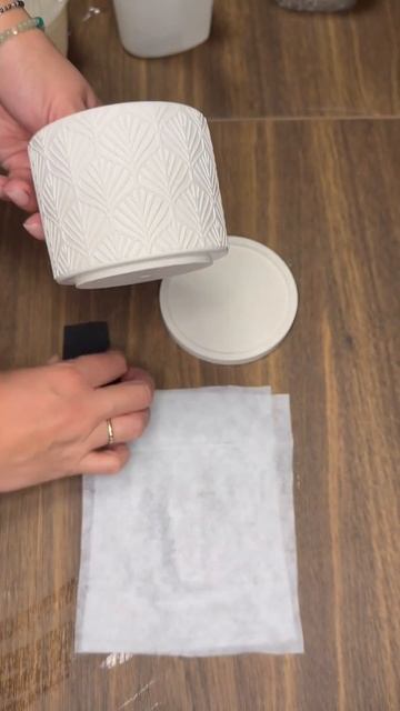 Создаем кашпо из гипса и спасаем цветы из магазинов))) смотреть онлайн