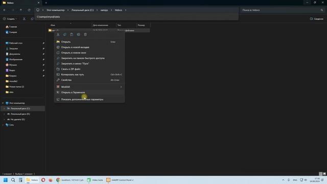Установка MOODLE LMS на локальный сервер XAMPP - Installing MOODLE LMS on смотреть онлайн