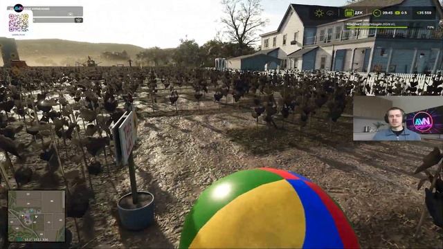 Farming simulator 25. Прохождение. Часть 17. Первый снег. смотреть онлайн