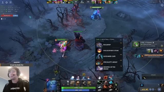 МАЛРИН В ЗОНЕ 🔥 MALR1NE и КОМА Против ДУКАЛИСА 🔥 Malr1ne Dota 2