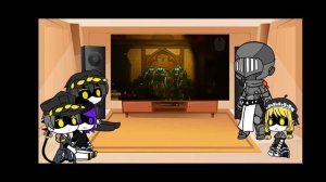 реакция дронов убийц на "Син против Серых рыцарей" (+ си