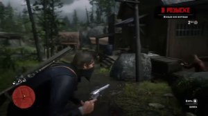 Red Dead Redemption 2 спасение Мики из тюрьмы