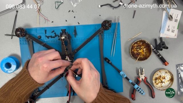 Збірка FPV квадрокоптера на 8-дюймовій рамі Mark 4! Як само?