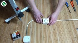 Подключение терморегулятора Cewal. Киев Украина