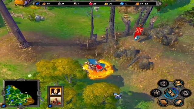 Heroes of Might and Magic V: Прохождение 3. Кампания ордена порядка. Миссия 3: Осада.