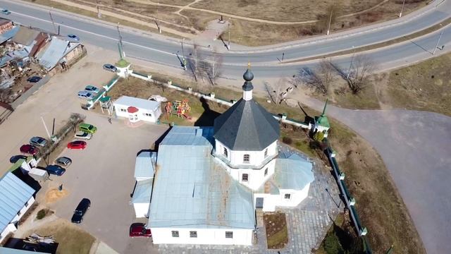 С высоты. Покровский храм г. Тверь, DJI Mavic Mini