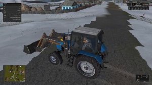 РП Farming Simulator 17 ПЕРВАЯ ЗИМА НА КУРАЙ