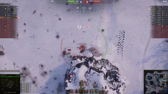 World Of Tanks 2024 06 14  T92 HM C  вытащил бой)))